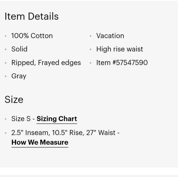 Signature8 highrise jean shorts NWT - Picture 7 of 10